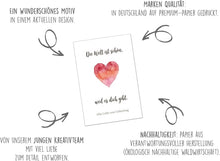 Laden Sie das Bild in den Galerie-Viewer, Edition Seidel Premium Glückwunschkarte zum Geburtstag mit Umschlag. Geburtstagskarte Grußkarte Karte Klappkarte Spruch Alles Liebe Mann Frau Freunde Herz Lieblingsmensch Wertschätzung (G4575 LBW26)
