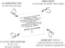 Laden Sie das Bild in den Galerie-Viewer, Edition Seidel Premium quadratische Geburtstagskarte mit Umschlag. Glückwunschkarte Geburtstag Karte Mann Frau Spruch Liebe (GQ481 SW025)
