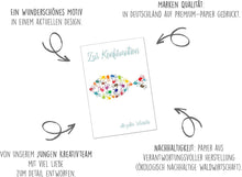 Laden Sie das Bild in den Galerie-Viewer, Edition Seidel Premium Glückwunschkarte zur Konfirmation mit Umschlag. Konfirmationskarte Karte Grusskarte bunte Hände Fisch Junge Mädchen (KF271 SW022)

