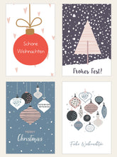 Laden Sie das Bild in den Galerie-Viewer, Edition Seidel Set 30 Weihnachtspostkarten Weihnachten Karten Postkarten Weihnachtskarten (20670)
