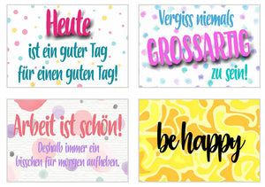 Set 20 Postkarten mit Sprüchen (20076)