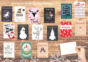 Edition Seidel Set 30 Weihnachtspostkarten (20384)