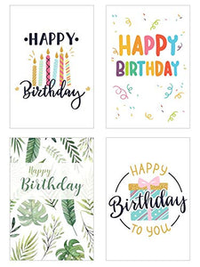 Edition Seidel Set 20 Geburtstagskarten Postkarten Glückwunschkarte Grusskarte Geburtstag Geburtstagskarte Mann Frau Karten Happy Birthday Billet Sprüche