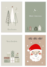 Laden Sie das Bild in den Galerie-Viewer, Edition Seidel Set 20 Premium Designer Weihnachtskarten mit Briefumschlag - Karten Weihnachten Postkarten
