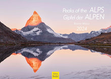 Laden Sie das Bild in den Galerie-Viewer, Edition Seidel Premium Kalender Gipfel der Alpen 2024 Format DIN A3 Wandkalender Deutschland Österreich Italien Frankreich Schweiz Bayern Tirol Südtirol Rainer Mirau
