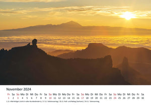 Edition Seidel Premium Kalender Gran Canaria 2024 Format DIN A3 Wandkalender Europa Spanien Kanarische Inseln Las Palmas Berge