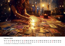 Laden Sie das Bild in den Galerie-Viewer, Edition Seidel Premium Kalender Die Welt der Magie 2024 Format DIN A3 Wandkalender Fantasy Phantasie fantastische Welten magisch Zauberei
