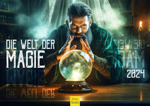 Laden Sie das Bild in den Galerie-Viewer, Edition Seidel Premium Kalender Die Welt der Magie 2024 Format DIN A3 Wandkalender Fantasy Phantasie fantastische Welten magisch Zauberei
