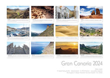 Laden Sie das Bild in den Galerie-Viewer, Edition Seidel Premium Kalender Gran Canaria 2024 Format DIN A3 Wandkalender Europa Spanien Kanarische Inseln Las Palmas Berge
