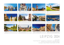 Laden Sie das Bild in den Galerie-Viewer, Edition Seidel Premium Kalender Leipzig 2024 Format DIN A3 Wandkalender Europa Deutschland Sachsen Goethe-Denkmal Opernhaus Augustusplatz Metropole Dieterich Fotografie
