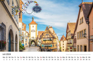 Edition Seidel Premium Kalender Bayern Highlights zwischen Main und Königssee 2024 Format DIN A3 Wandkalender Europa Deutschland Bayern Ettal Seen Berge Schlösser Altstädte Christian Müringer