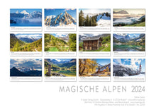 Laden Sie das Bild in den Galerie-Viewer, Edition Seidel Premium Kalender Magische Alpen 2024 Format DIN A3 Wandkalender Europa Deutschland Italien Österreich Frankreich Bayern Tirol Südtirol Christian Müringer
