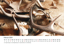 Laden Sie das Bild in den Galerie-Viewer, Edition Seidel Premium Kalender Jagd und Wild 2024 Format DIN A3 Wandkalender Tierkalender Wildtier Waldtier Wild Fuchs Hirsch Wildschwein Ente Wald Jagd Revier
