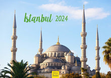 Laden Sie das Bild in den Galerie-Viewer, Edition Seidel Premium Kalender Istanbul 2024 Format DIN A3 Wandkalender Europa Asien Türkei Bosporus Brücke Hagia Sophia Moschee Metropole Skyline
