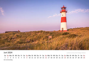 Edition Seidel Premium Kalender Meine Lieblingsinsel Sylt 2024 Format DIN A3 Wandkalender Deutschland Ostfriesland Nordsee Küste Meer Strand Insel Christian Müringer