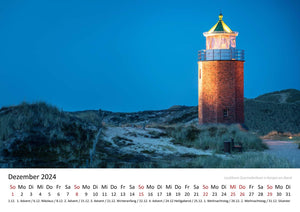 Edition Seidel Premium Kalender Meine Lieblingsinsel Sylt 2024 Format DIN A3 Wandkalender Deutschland Ostfriesland Nordsee Küste Meer Strand Insel Christian Müringer