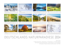 Laden Sie das Bild in den Galerie-Viewer, Edition Seidel Premium Kalender Deutschlands Naturparadiese 2024 Format DIN A3 Wandkalender Europa Deutschland Schleswig-Holstein Mecklenburg-Vorpommern Bayern Alpen Meer Küste Christian Müringer
