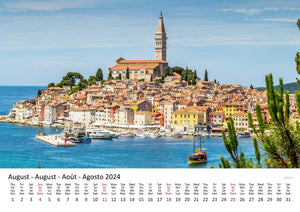 Edition Seidel Premium Kalender Kroatien 2024 Format DIN A3 Wandkalender Europa Balkan Halbinsel Adria Meer Nationalpark