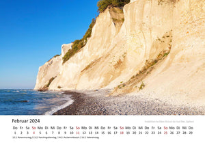 Edition Seidel Premium Kalender Faszination Dänemark 2024 Format DIN A3 Wandkalender Europa Skandinavien Dänemark Kopenhagen Nordsee Ostsee Strand Christian Bäck