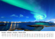 Laden Sie das Bild in den Galerie-Viewer, Edition Seidel Premium Kalender Skandinavien 2024 Format DIN A3 Wandkalender Europa Norwegen Schweden Finnland Dänemark Island
