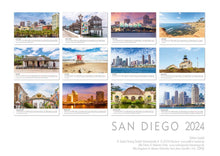 Laden Sie das Bild in den Galerie-Viewer, Edition Seidel Premium Kalender San Diego 2024 Format DIN A3 Wandkalender USA Kalifornien Charmante Küsten Metropole Skyline Melanie Viola
