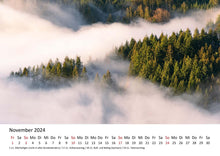 Laden Sie das Bild in den Galerie-Viewer, Edition Seidel Premium Kalender Impressionen Wald 2024 Format DIN A3 Wandkalender Naturkalender Natur Bäume Wälder Wasserfall Wiese Laub Waldsee Farn Moos
