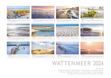 Laden Sie das Bild in den Galerie-Viewer, Edition Seidel Premium Kalender Wattenmeer 2024 Format DIN A3 Wandkalender Deutschland Nordsee Watt Nordseeküste Naturschutzgebiet Christian Müringer
