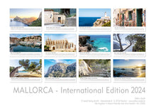 Laden Sie das Bild in den Galerie-Viewer, Edition Seidel Premium Kalender Mallorca International 2024 Format DIN A3 Wandkalender Europa Spanien Palma Balearen Insel Mittelmeer
