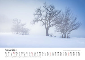 Edition Seidel Premium Kalender Deutschlands Naturparadiese 2024 Format DIN A3 Wandkalender Europa Deutschland Schleswig-Holstein Mecklenburg-Vorpommern Bayern Alpen Meer Küste Christian Müringer