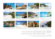 Laden Sie das Bild in den Galerie-Viewer, Edition Seidel Premium Kalender Faszination Seychellen 2024 Format DIN A3 Wandkalender Afrika Inseln Victoria Traumstrände Lagunen Riffe
