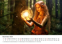 Laden Sie das Bild in den Galerie-Viewer, Edition Seidel Premium Kalender Die Welt der Magie 2024 Format DIN A3 Wandkalender Fantasy Phantasie fantastische Welten magisch Zauberei
