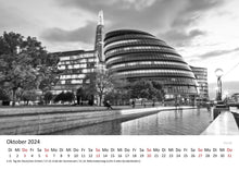 Laden Sie das Bild in den Galerie-Viewer, Edition Seidel Premium Kalender London Highlights 2024 Format DIN A3 Wandkalender Großbritannien Big Ben Tower Bridge Metropole Skyline Melanie Viola
