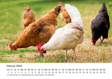 Laden Sie das Bild in den Galerie-Viewer, Edition Seidel Premium Kalender Die Welt der Hühner 2024 Format DIN A3 Wandkalender Tierkalender Hühnerkalender Huhn Hahn Kücken Vögel Haustiere
