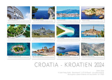 Laden Sie das Bild in den Galerie-Viewer, Edition Seidel Premium Kalender Kroatien 2024 Format DIN A3 Wandkalender Europa Balkan Halbinsel Adria Meer Nationalpark
