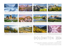 Laden Sie das Bild in den Galerie-Viewer, Edition Seidel Premium Kalender Dolomiten 2024 Format DIN A3 Wandkalender Europa Italien Italien Südtirol Bozen Seiser Alm Alpen Rainer Mirau
