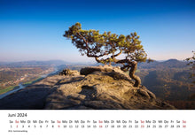 Laden Sie das Bild in den Galerie-Viewer, Edition Seidel Premium Kalender Sächsische Schweiz 2024 Format DIN A3 Wandkalender Europa Deutschland Sachsen Basteigebiet Elbe Affensteine
