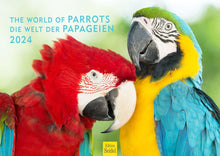 Laden Sie das Bild in den Galerie-Viewer, Edition Seidel Premium Kalender Die Welt der Papageien 2024 Format DIN A3 Wandkalender Tierkalender Vogelkalender Papagei Kakadu bunte Vögel
