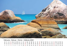 Laden Sie das Bild in den Galerie-Viewer, Edition Seidel Premium Kalender Faszination Seychellen 2024 Format DIN A3 Wandkalender Afrika Inseln Victoria Traumstrände Lagunen Riffe
