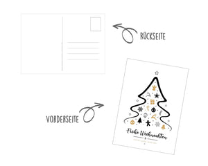 Edition Seidel Set 30 Weihnachtspostkarten (2x15) Weihnachten Karten Postkarten Weihnachtskarten