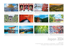 Laden Sie das Bild in den Galerie-Viewer, Edition Seidel Premium Kalender Japan 2024 Format DIN A3 Wandkalender Asien Pazifik Fuji Nationalpark Tempel
