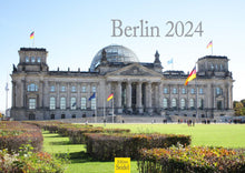 Laden Sie das Bild in den Galerie-Viewer, Edition Seidel Premium Kalender Berlin 2024 Format DIN A3 Wandkalender Europa Deutschland Hauptstadt Reichstag Bundeskanzleramt Spree Metropole Skyline
