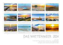 Laden Sie das Bild in den Galerie-Viewer, Edition Seidel Premium Kalender Das Wattenmeer 2024 Format DIN A3 Wandkalender Deutschland Nordsee Küste Meer Strand Ostfriesland Andrea Dreegmeyer
