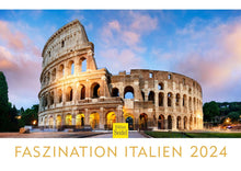 Laden Sie das Bild in den Galerie-Viewer, Edition Seidel Premium Kalender Faszination Italien 2024 Format DIN A3 Wandkalender Europa Colloseum Rom Mailand Pisa Venedig Florenz Toskana
