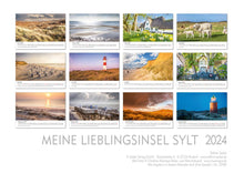 Laden Sie das Bild in den Galerie-Viewer, Edition Seidel Premium Kalender Meine Lieblingsinsel Sylt 2024 Format DIN A3 Wandkalender Deutschland Ostfriesland Nordsee Küste Meer Strand Insel Christian Müringer
