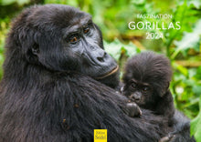 Laden Sie das Bild in den Galerie-Viewer, Edition Seidel Premium Kalender Faszination Gorillas 2024 Format DIN A3 Wandkalender Tierkalender Afrika Regenwald Affen Primaten Wildtiere Waldtiere
