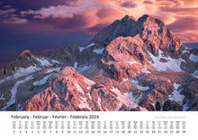 Laden Sie das Bild in den Galerie-Viewer, Edition Seidel Premium Kalender Gipfel der Alpen 2024 Format DIN A3 Wandkalender Deutschland Österreich Italien Frankreich Schweiz Bayern Tirol Südtirol Rainer Mirau
