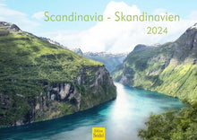 Laden Sie das Bild in den Galerie-Viewer, Edition Seidel Premium Kalender Skandinavien 2024 Format DIN A3 Wandkalender Europa Norwegen Schweden Finnland Dänemark Island
