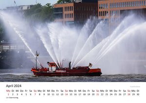 Edition Seidel Premium Kalender Hamburg 2024 Format DIN A3 Wandkalender Deutschland Norddeutschland Hafen Elbe Alster Metropole