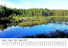 Laden Sie das Bild in den Galerie-Viewer, Edition Seidel Premium Kalender Skandinavien 2024 Format DIN A3 Wandkalender Europa Norwegen Schweden Finnland Dänemark Island
