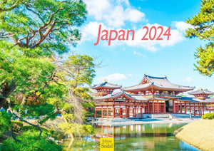 Edition Seidel Premium Kalender Japan 2024 Format DIN A3 Wandkalender Asien Pazifik Fuji Nationalpark Tempel